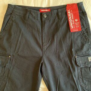 UNIONBAY Men's Wyatt Stretch Cargo Shorts Size 38